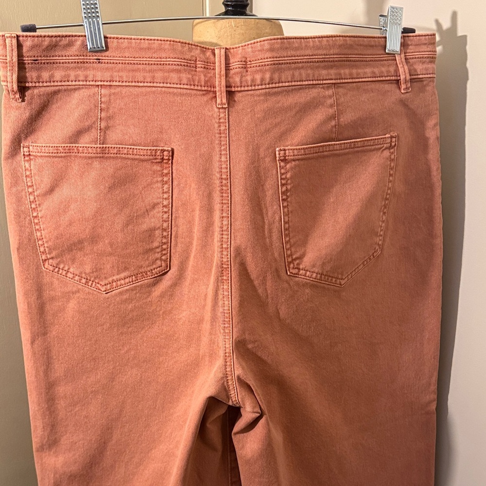 Ann Taylor Terracotta Wide Leg Pants - Picture 6 of 6